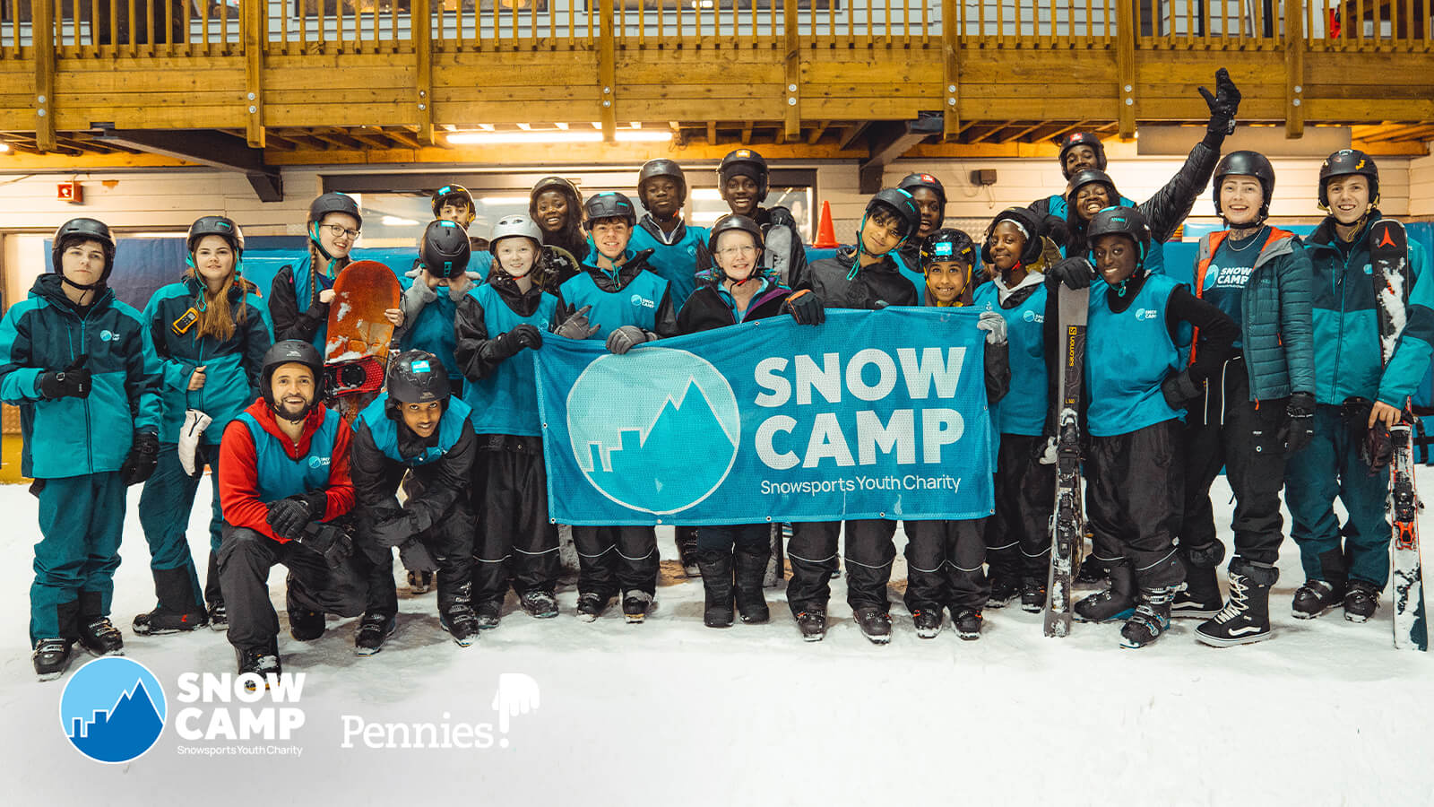 Snow+Rock Pennies Campaign for Snow Camp 2025